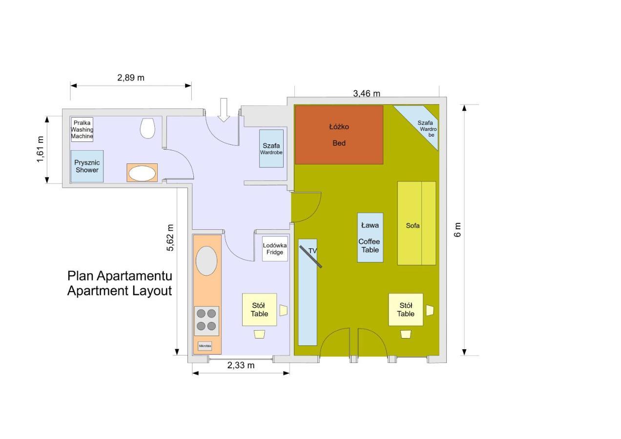 Apartment Amur Краков Экстерьер фото